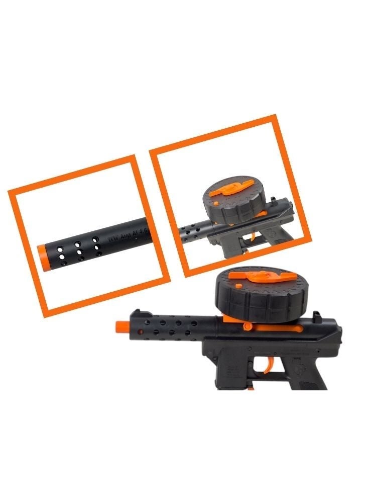 Premium Gel Ball Blaster Gun with Drum Magazine – Electric Water Bead Shooter Toy for Kids - Image 3